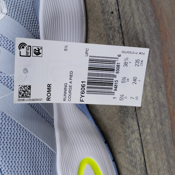 adidas Neo ROMR Women's Running Shoes Lite Blue - Picture 9 of 9